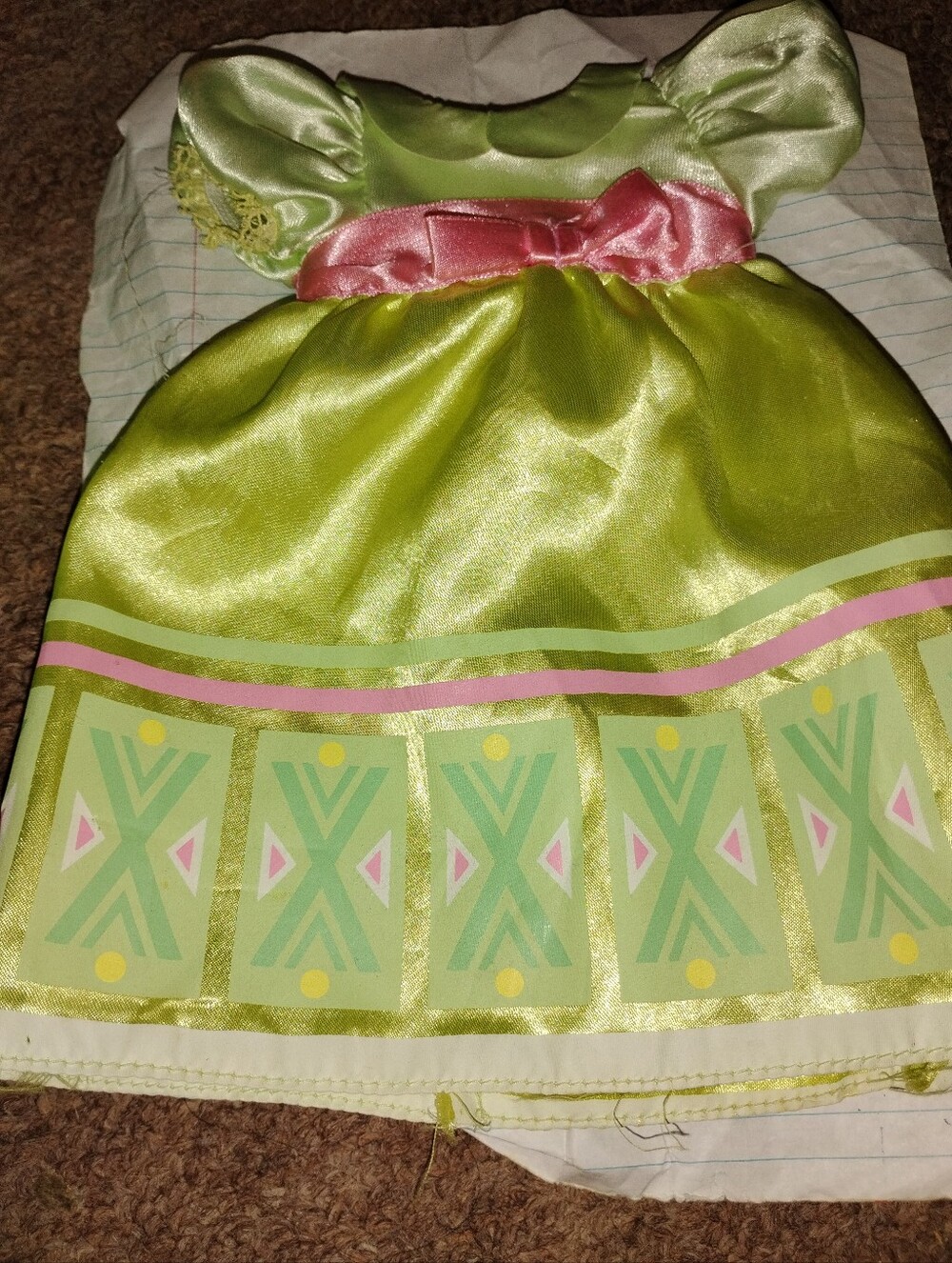 Disney Anna Doll Dress
